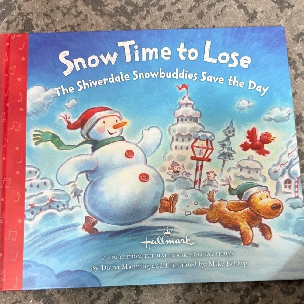 Scholastic 'Snow Time to Lose' Holiday Book - Red and Blue
